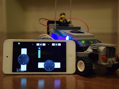 Quick RC Robot controlled by iOS app