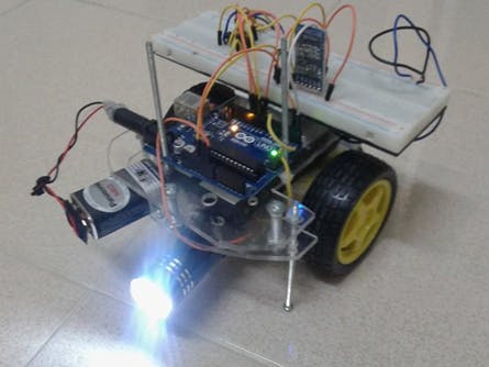 Android controlled robot car