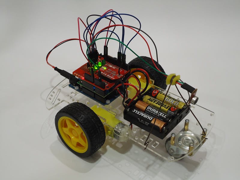 2WD Voice Controlled Robot with Arduino and BitVoicer Server