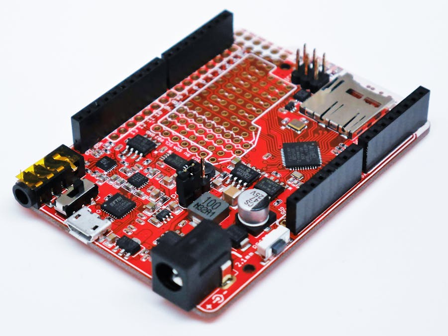 Goldilocks Analogue a classic Arduino plus audio I/O