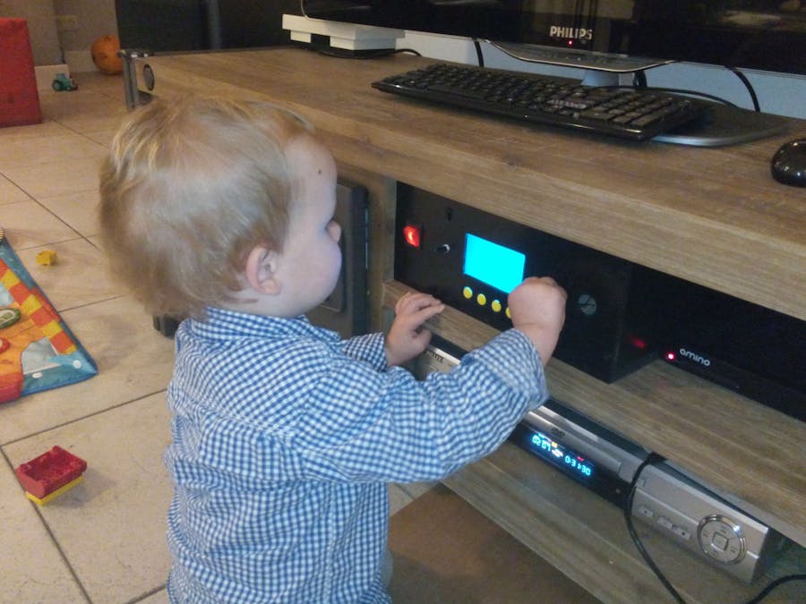 Kids player with parent lock