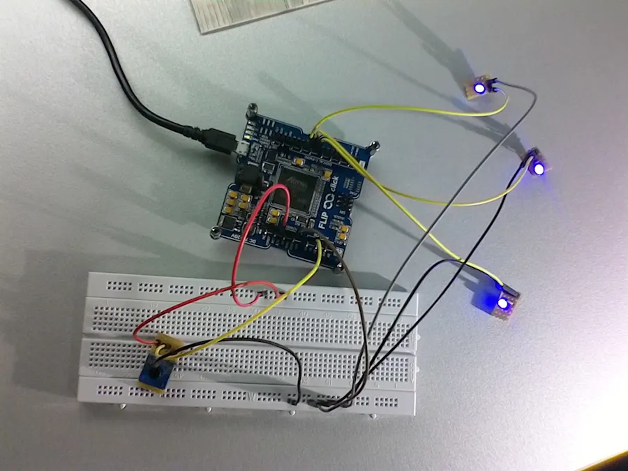 Python on Flip&Click (Arduino DUE)