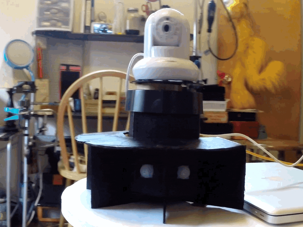 Arduino Motion Following Motorized Camera Base