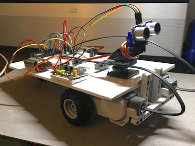 Autobot Using Lego NXT Motors and Sensor