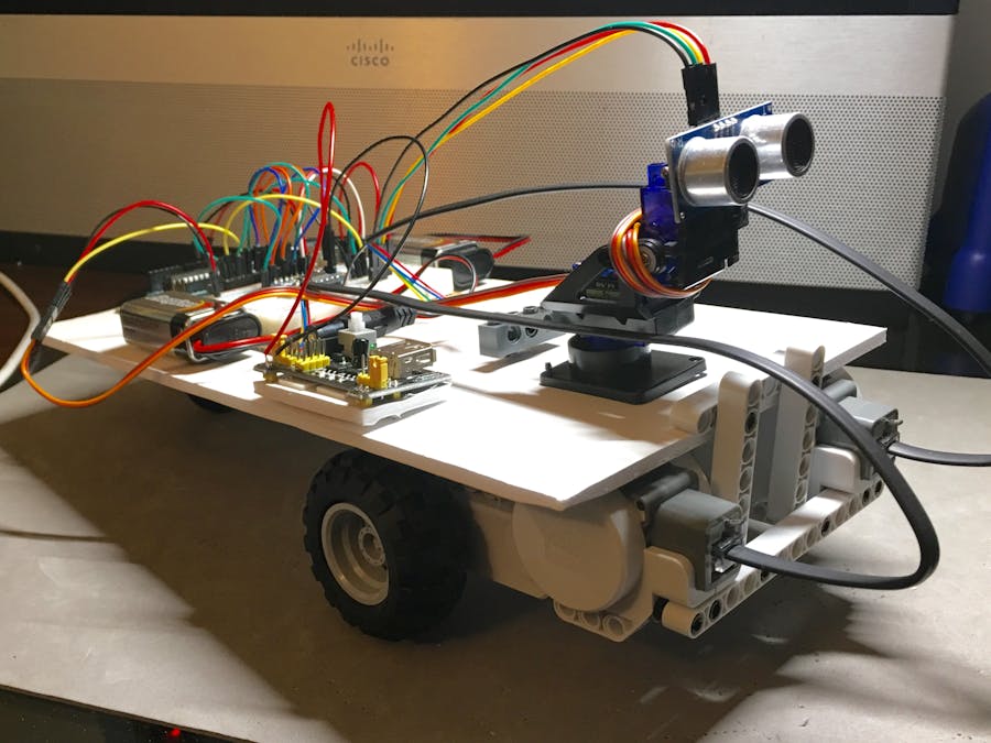 Autobot Using Lego NXT Motors and Sensor