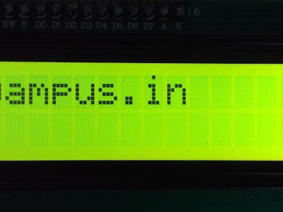 Working with Raspberry Piand 16 X 2 LCD Display 