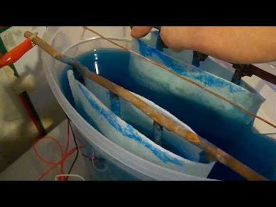 pcb through hole plating system