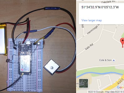 Cheap and Simple Electron GPS