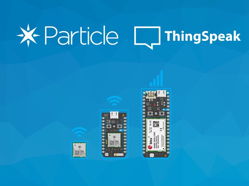 ThingSpeak + Particle Photon using Webhooks