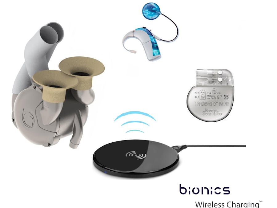 Bionic Organs/Devices/Limbs Wireless Charging