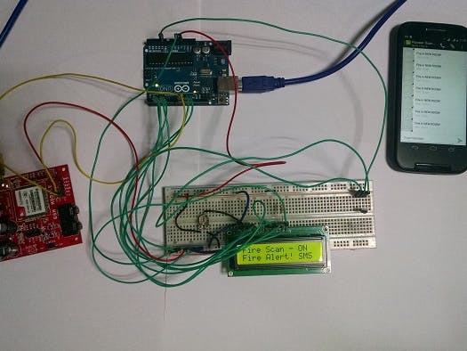 AUTOMATED FIRE ALERT