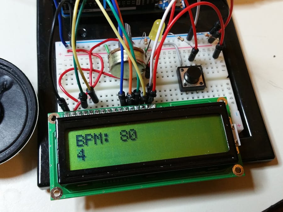 Arduino Metronome - Tap to Set Tempo, Display back BPMs