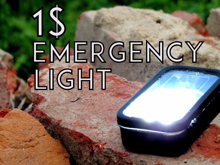 The Ultimate 1 $ Emergency Light