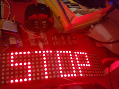 The Red Light - BeagleBone + Myo Controlled Bike Lights