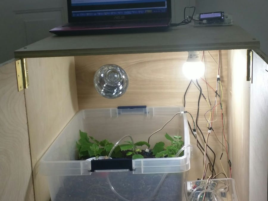 Automatic Climate-Controlled Organic Garden