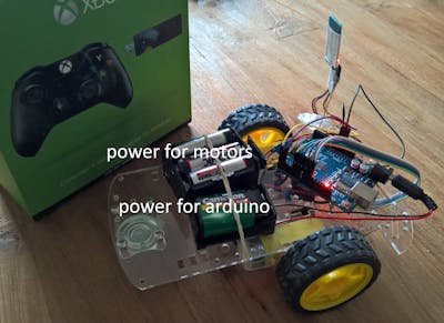 Control Arduino Rover using Firmata and Xbox One Controller