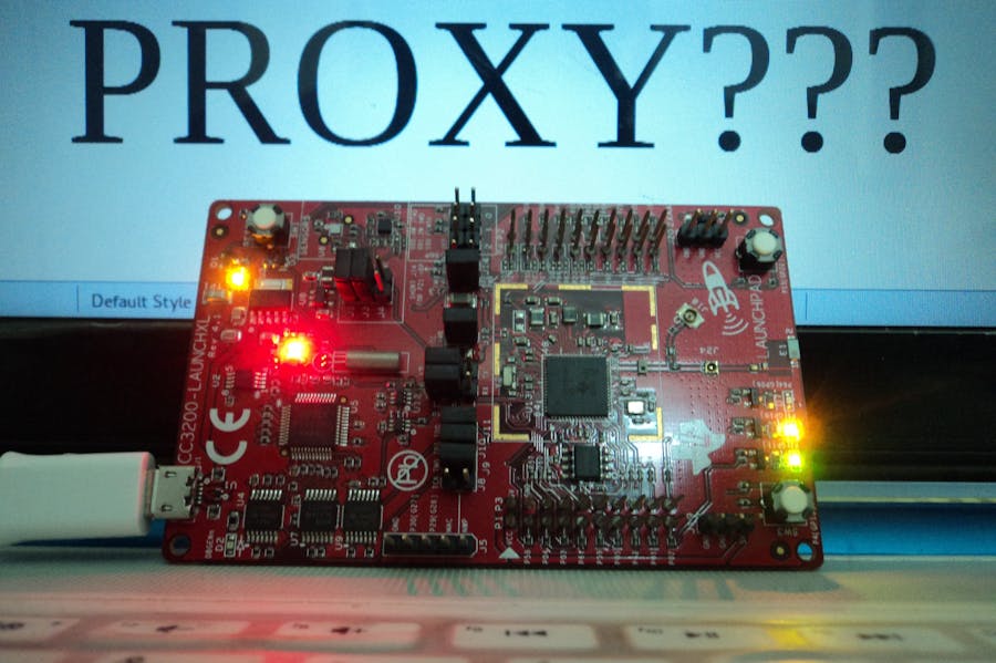 Obtaining data via CC3200 behind Squid Proxy Server