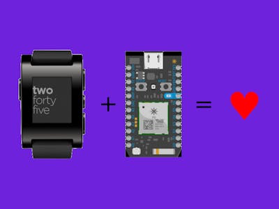 Control your Particle Photon from a Pebble smartwatch