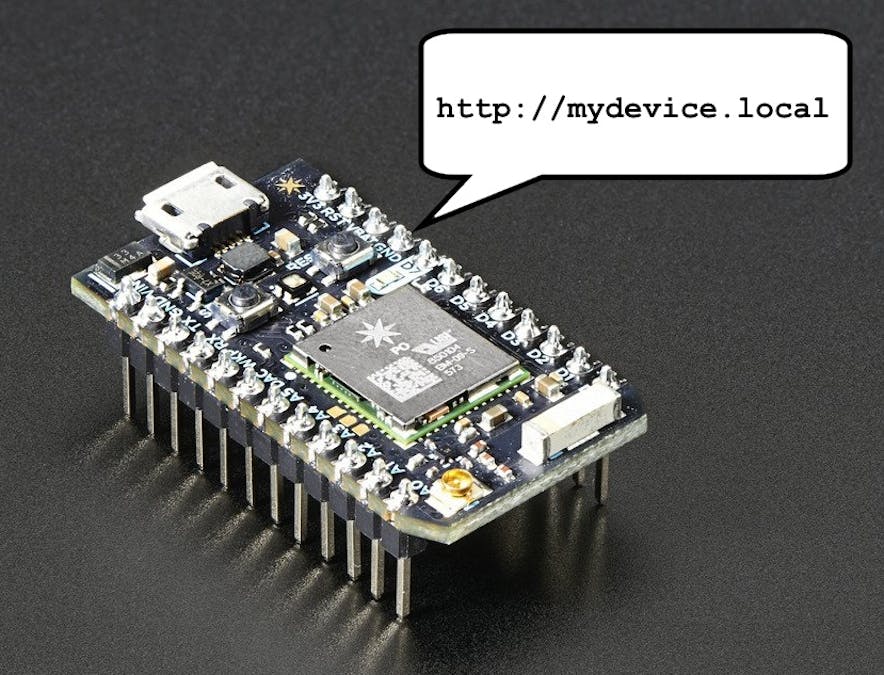 IoT Device Management with mDNS and Webduino