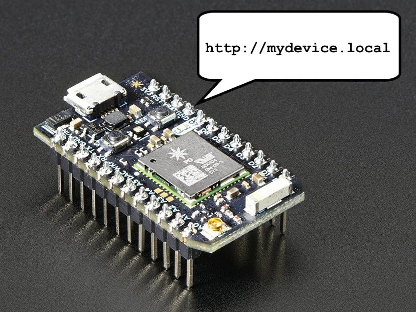 IoT Device Management with mDNS and Webduino