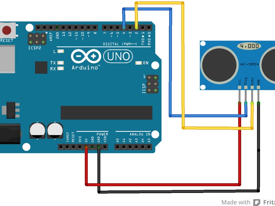 Medir distancias con HC-SR04 - Arduino Project Hub