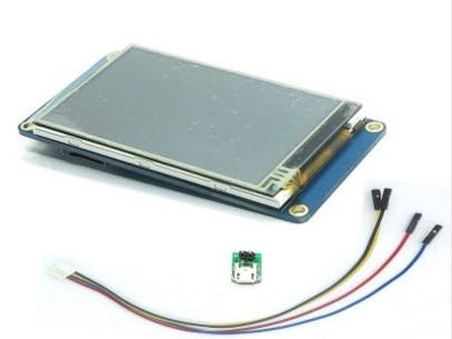 Nextion LCD Touchscreen Tutorial for Arduino