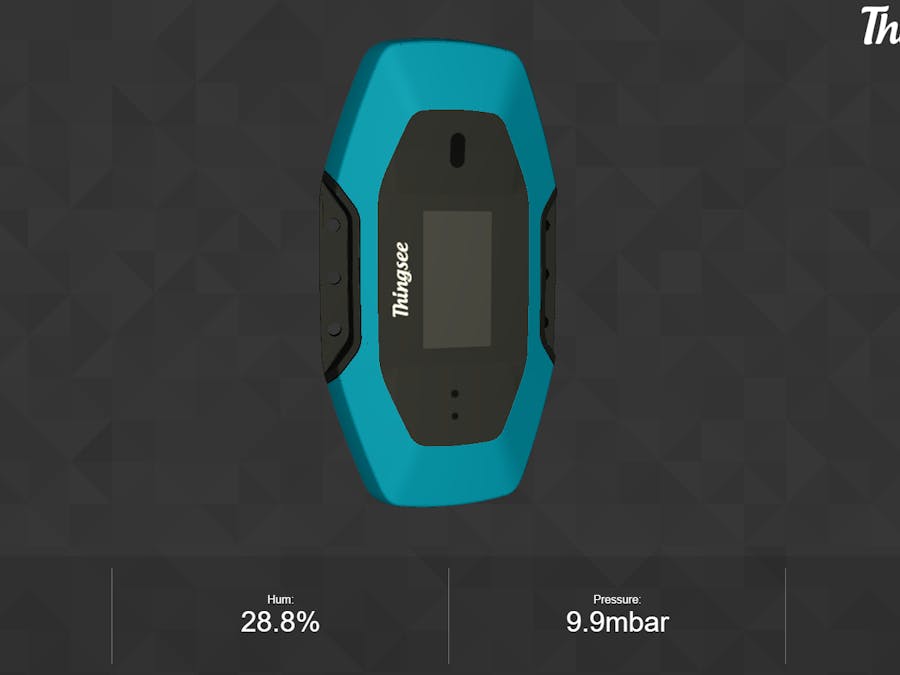 Thingsee One 3D Demo