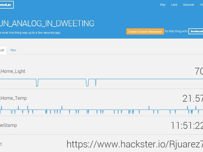 Arduino YUN IoT for Home monitoring using dweet.io