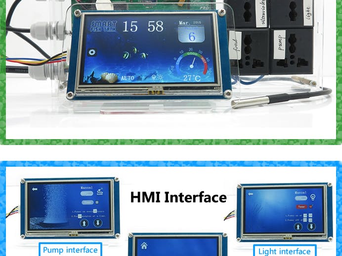 Nextion Intelligent Fish Tank Project