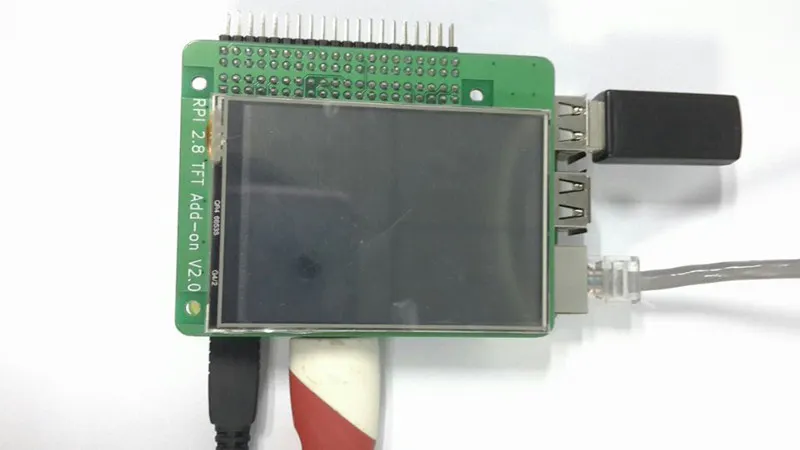 Raspberry PI B+ 2.8 TFT Add-on V2.0 