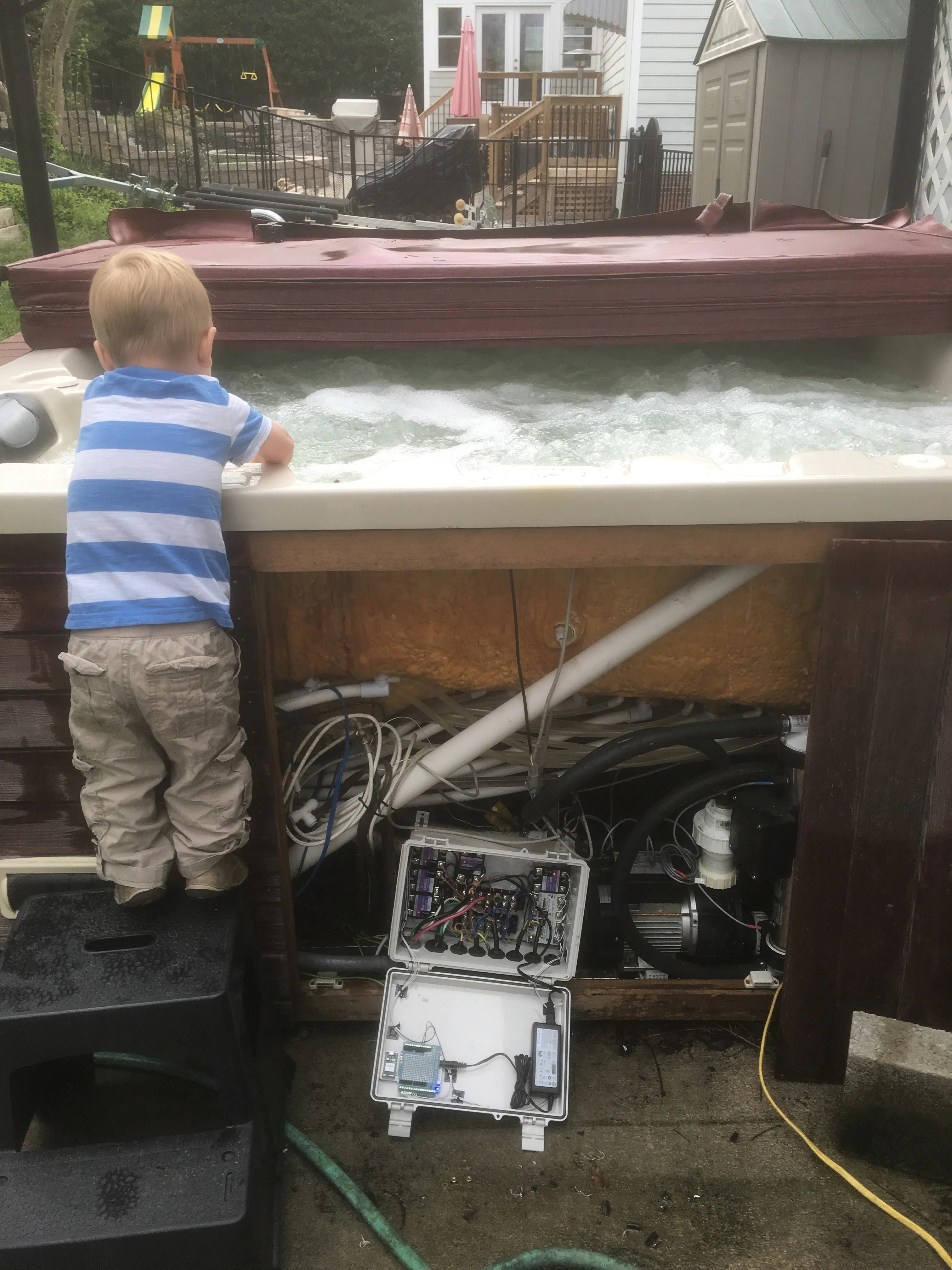 Hot Tub Time Machine - Hackster.io
