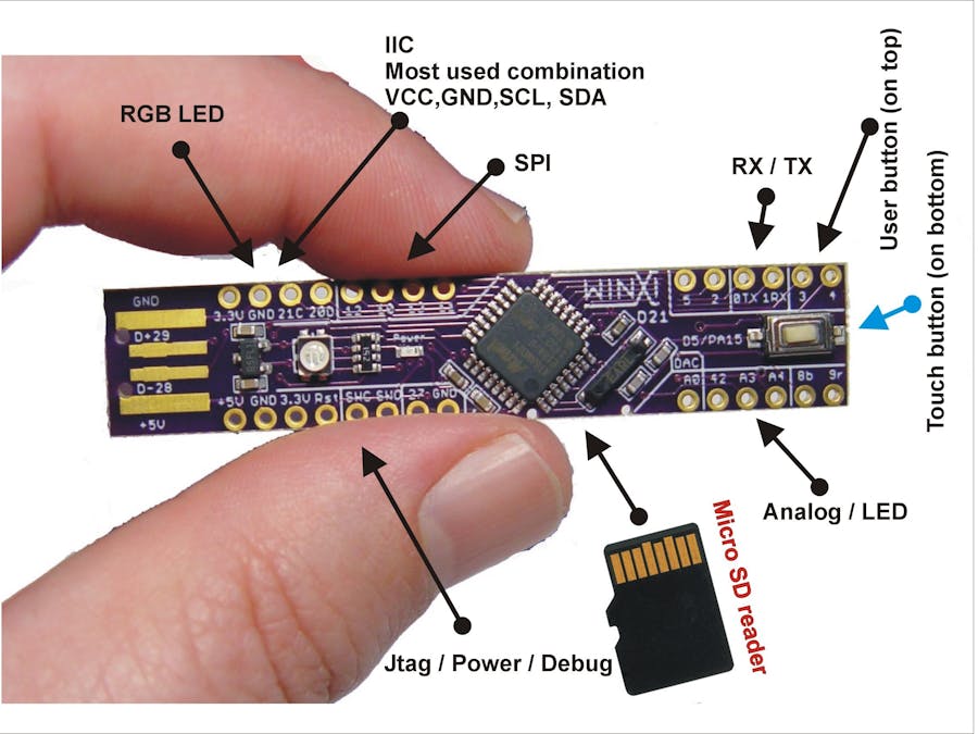 WINXI - Arduino ZERO Pro M0 Stick AtSamD21E18