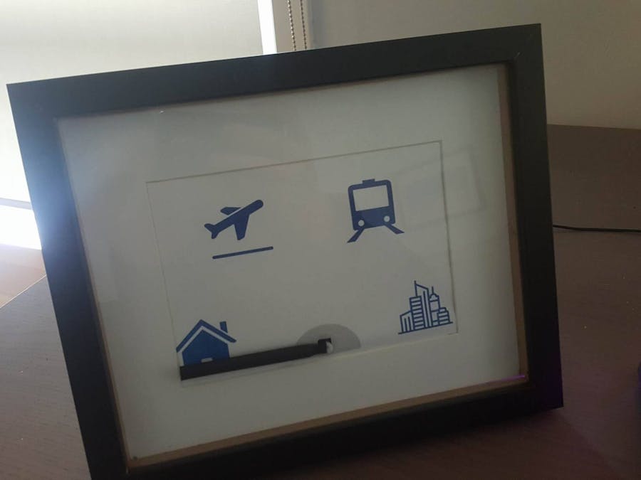 Where am I? Photo Frame that Shows your Location