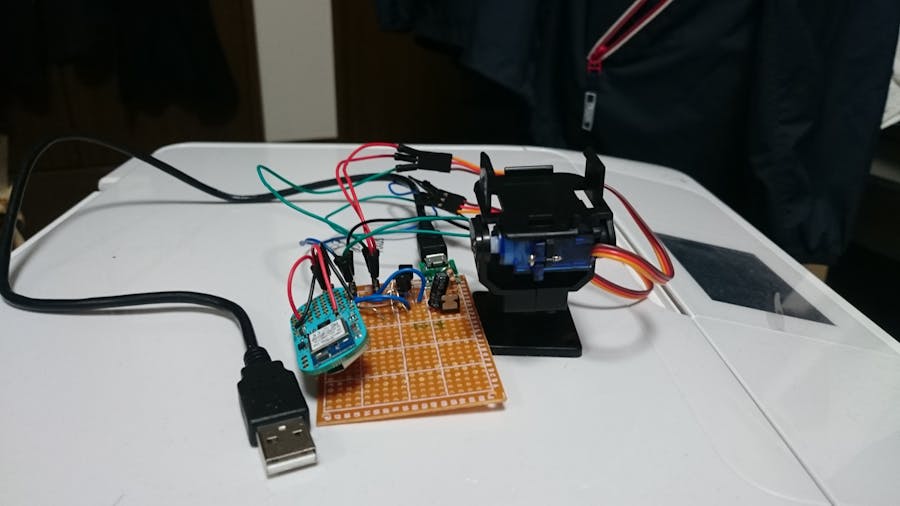 Camera Mount Control by Smartphone