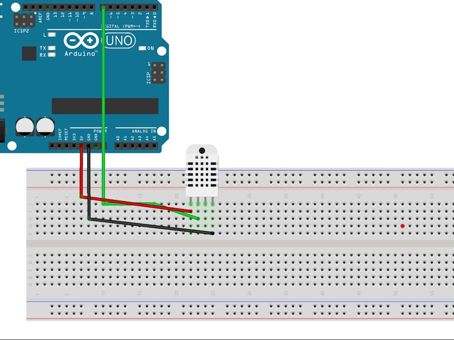 Temperature Monitoring With DHT22 & Arduino
