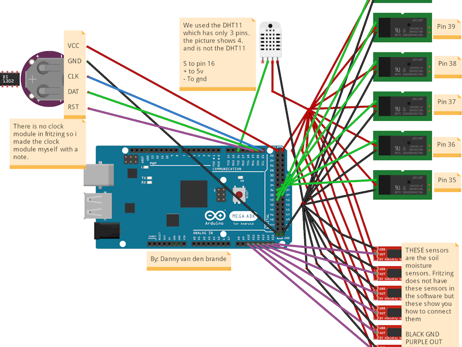 Arduino - Plant Watering System with TFT LCD