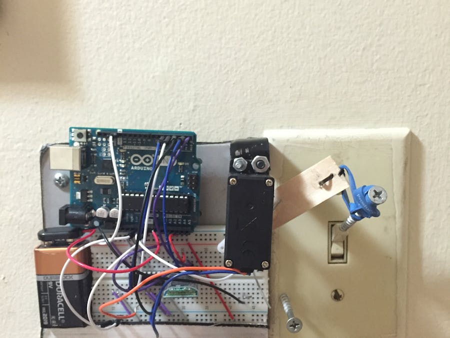 Bluetooth Controlled Light Switch