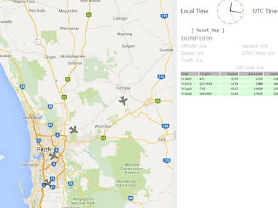 Tracking Aircraft with a RPi