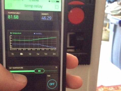 Blynk Controlled Space Heater Thermostat