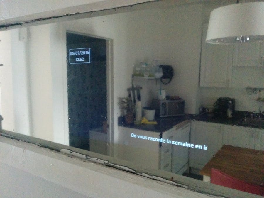 Morgan: A Home Made "Magic Mirror"