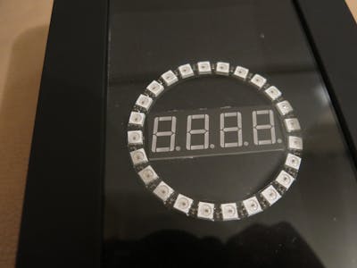 Arduino Clock with Neopixel Ring Animation