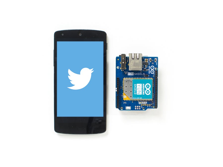 LedMatrix Tweet Visualization