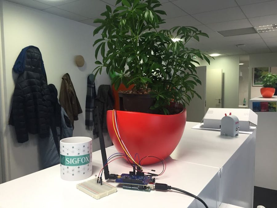 Sigfox Talking Plant