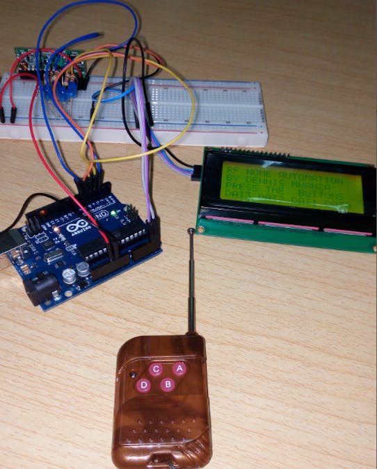 RF BASED SMART HOME AUTOMATION SYSTEM