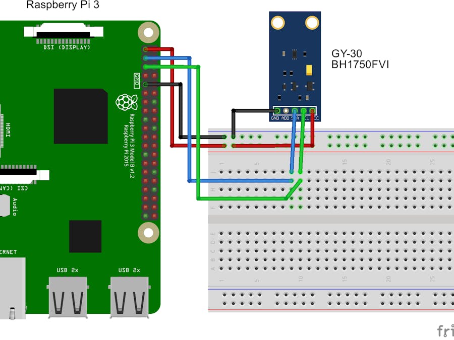 GY-30 (BH1750FVI) Light Sensor with Windows 10 IoT