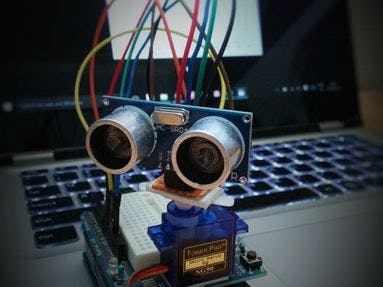 Ultrasonic Map-Maker using an Arduino Yun