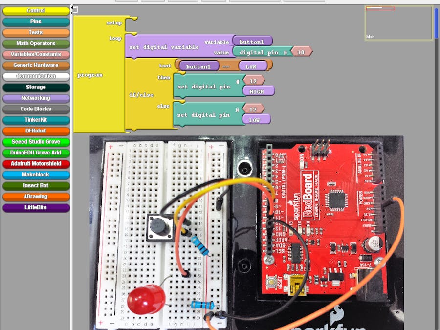 Learns or Teaches Arduino without any Line of Code #2