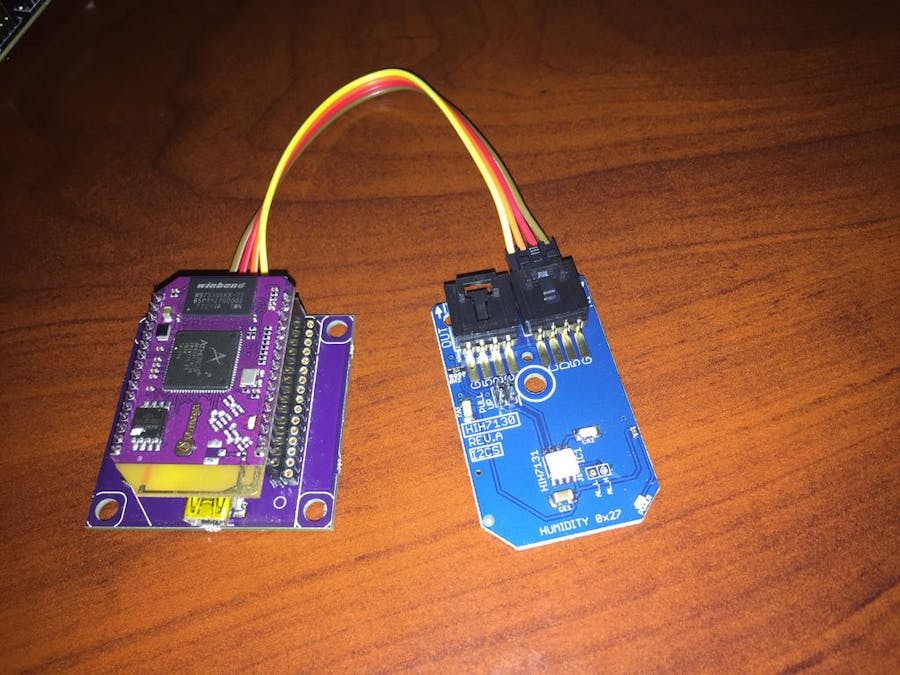 Weather Monitoring Using Onion Omega and HIH7130