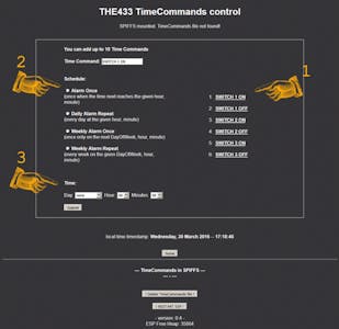 THE433: Home Automation with ESP8266, NodeMCU