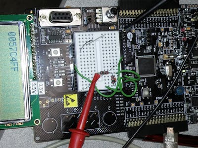 Measuring an RMS signal on a PSoC5